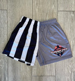 "SPLIT' MESH SHORTS