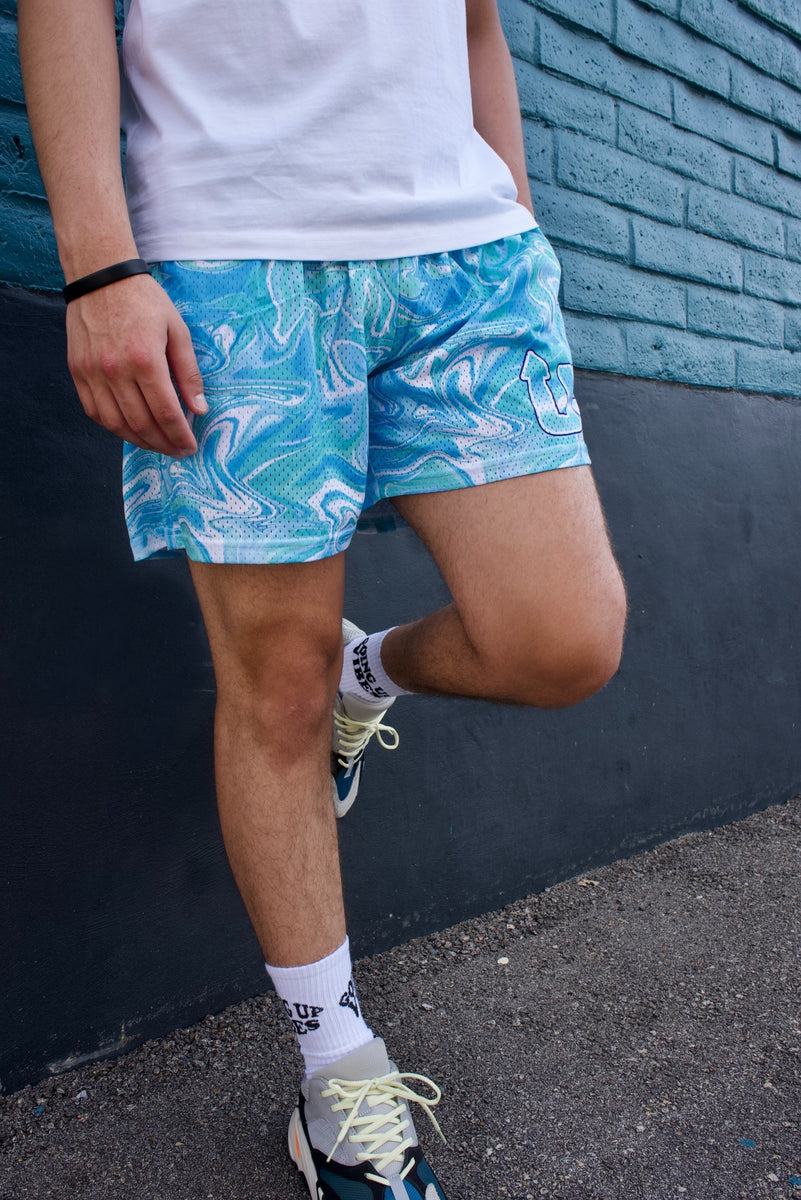 PAISLEY MESH SHORTS – UPPROVE CLOTHING