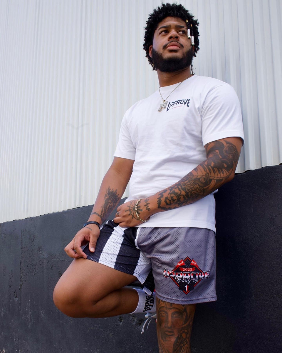 PAISLEY MESH SHORTS – UPPROVE CLOTHING