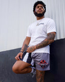 "SPLIT' MESH SHORTS