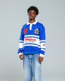 'UP CLUB' POLO SWEATER