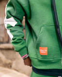 GREEN 'ELEVATION' SWEATSUIT (JACKET)
