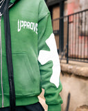 GREEN 'ELEVATION' SWEATSUIT (JACKET)