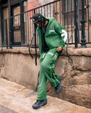 GREEN 'ELEVATION' SWEATSUIT (JACKET)