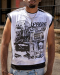 'GREAT ESCAPE' DOUBLE SLEEVELESS TEE
