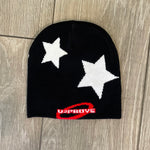 B.H.G. Beanie (Black/Red/White)