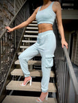 'CRYSTAL BLUE' WOMEN'S 2 PIECE SET