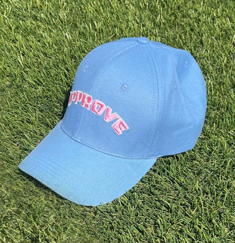 BABY BLUE UPPROVE BASEBALL CAP