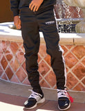 LUXURY TRACKSUIT PANTS (BLACK)