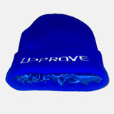 Royal Blue Satin Lined Beanie